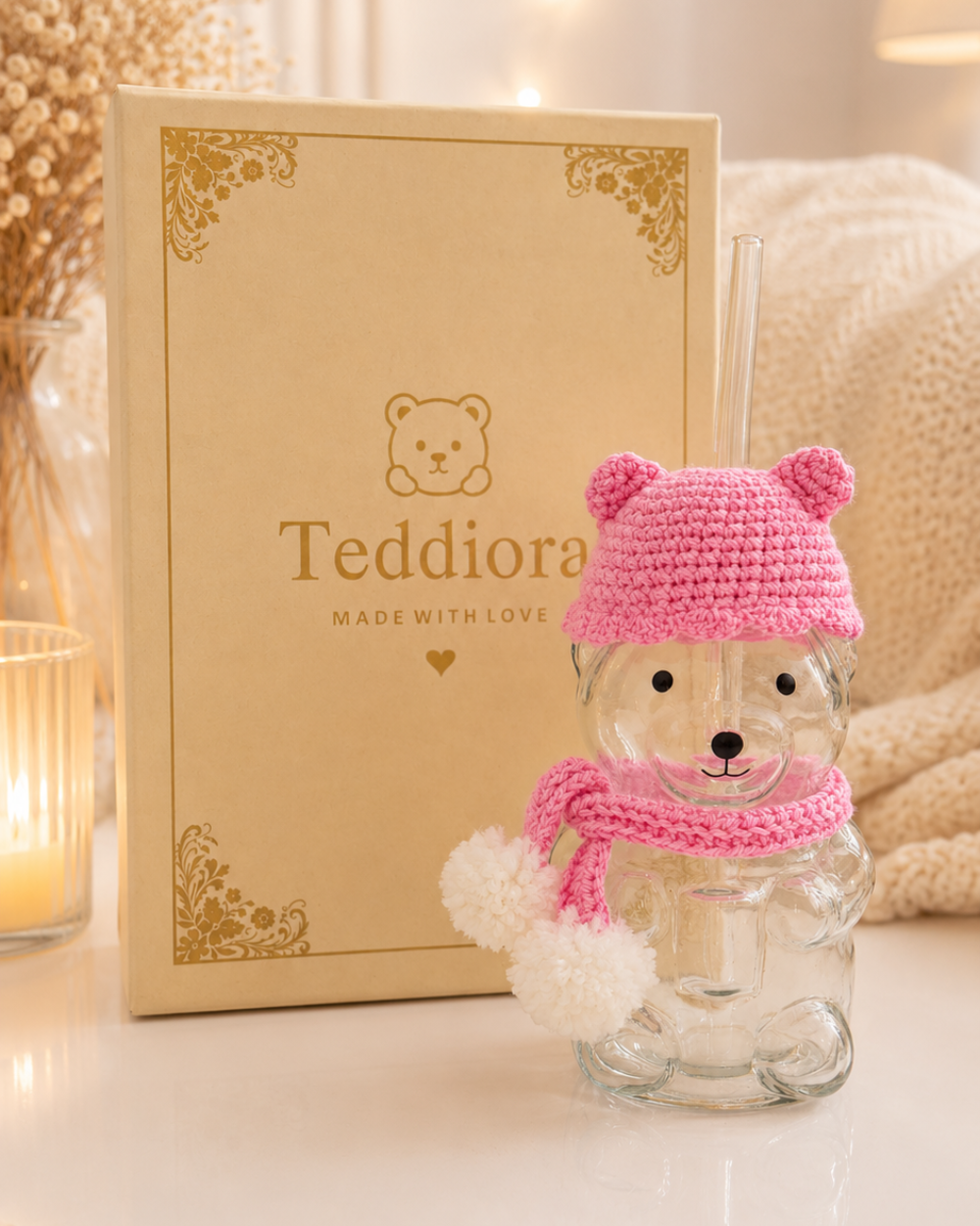 Pink bear