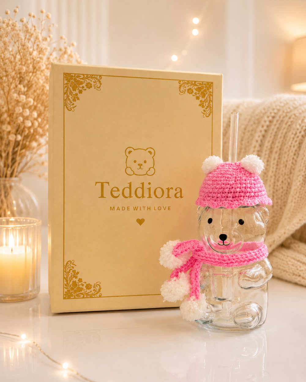 Pink bear