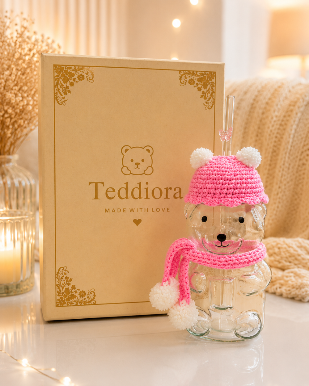 Pink bear